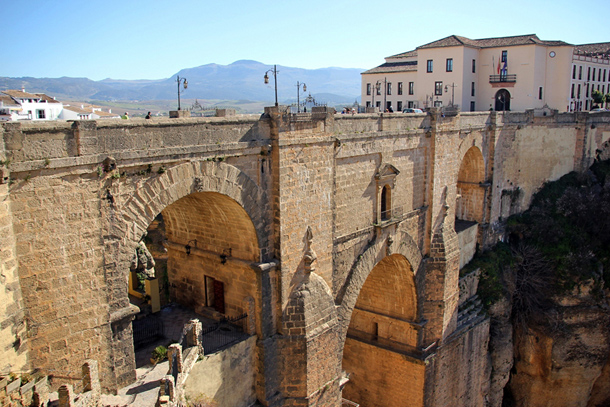 Ronda New Bridge in Andalucia Spain